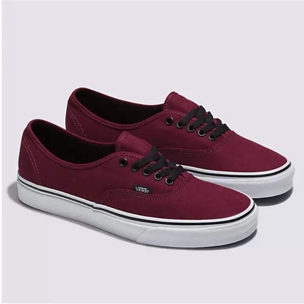 Maroon Authentic Vans